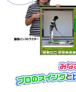 プロのゴルフスイングと比較する方法
