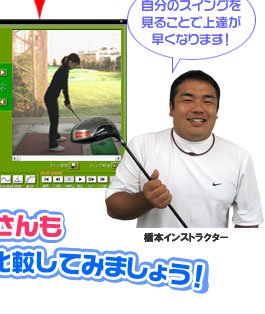 プロのゴルフスイングと比較する方法